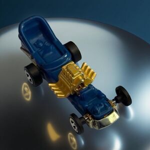 2019 Mattel Dark Blue “Gold” Engine Diape* Dragger FB64 1186